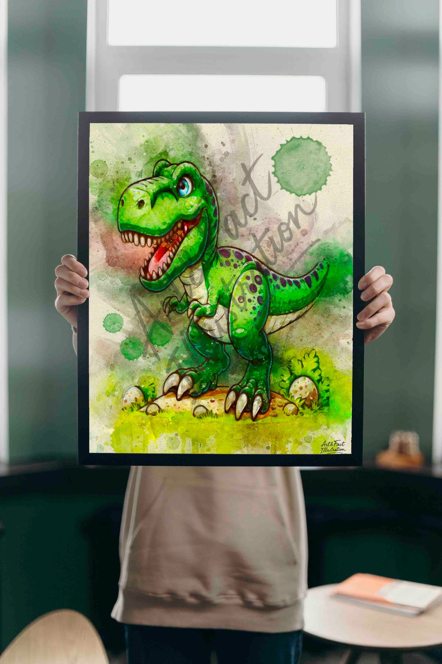 Dinosaure / T-Rex / Décoration / Chambre / Enfant / Idée Cadeau