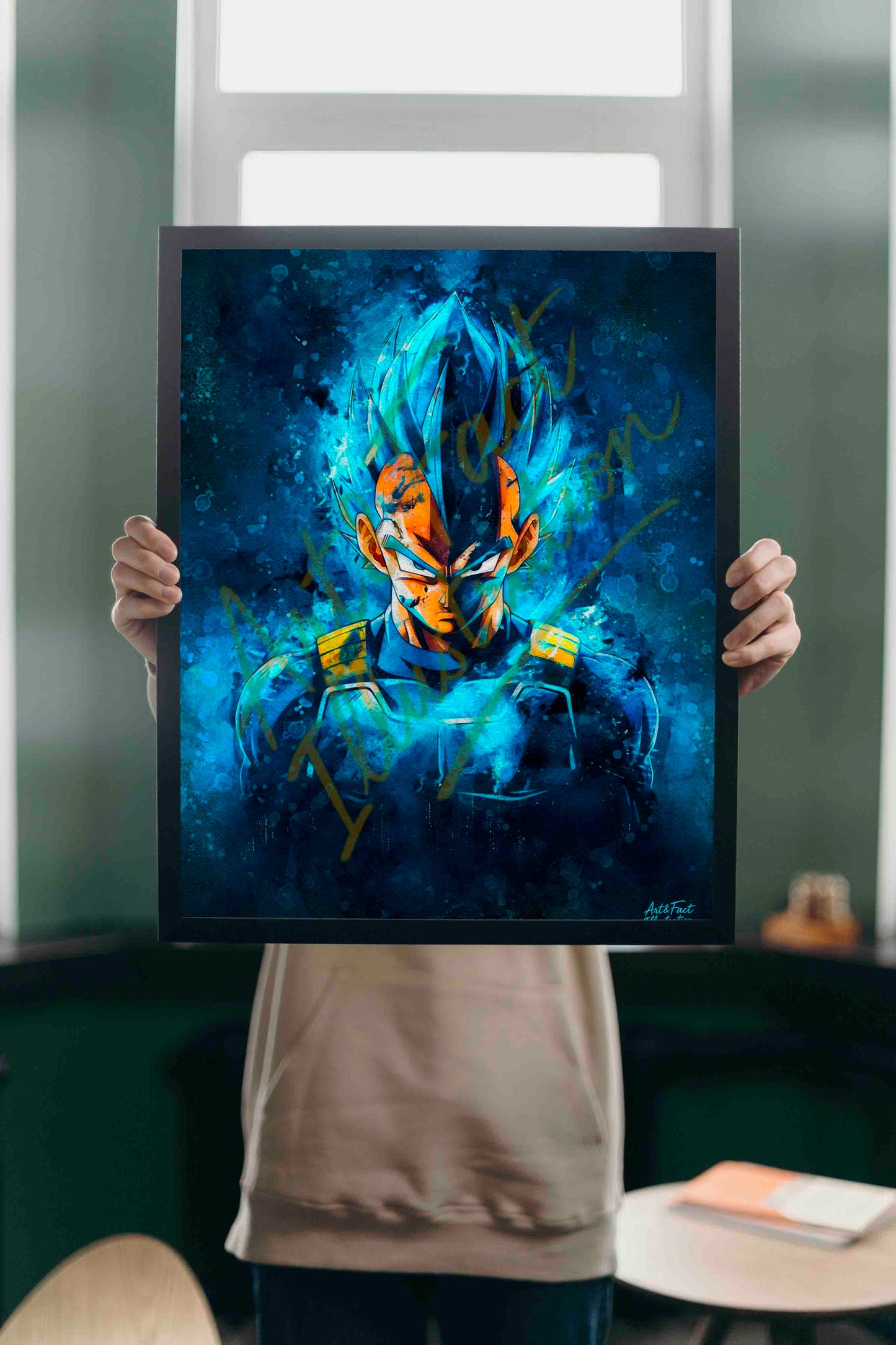Vegeta Dragon Ball Z / DBZ / Sangohan / Vegeta / Manga poster / Série Animé / Décoration Chambre / Bureau / Idée Cadeau