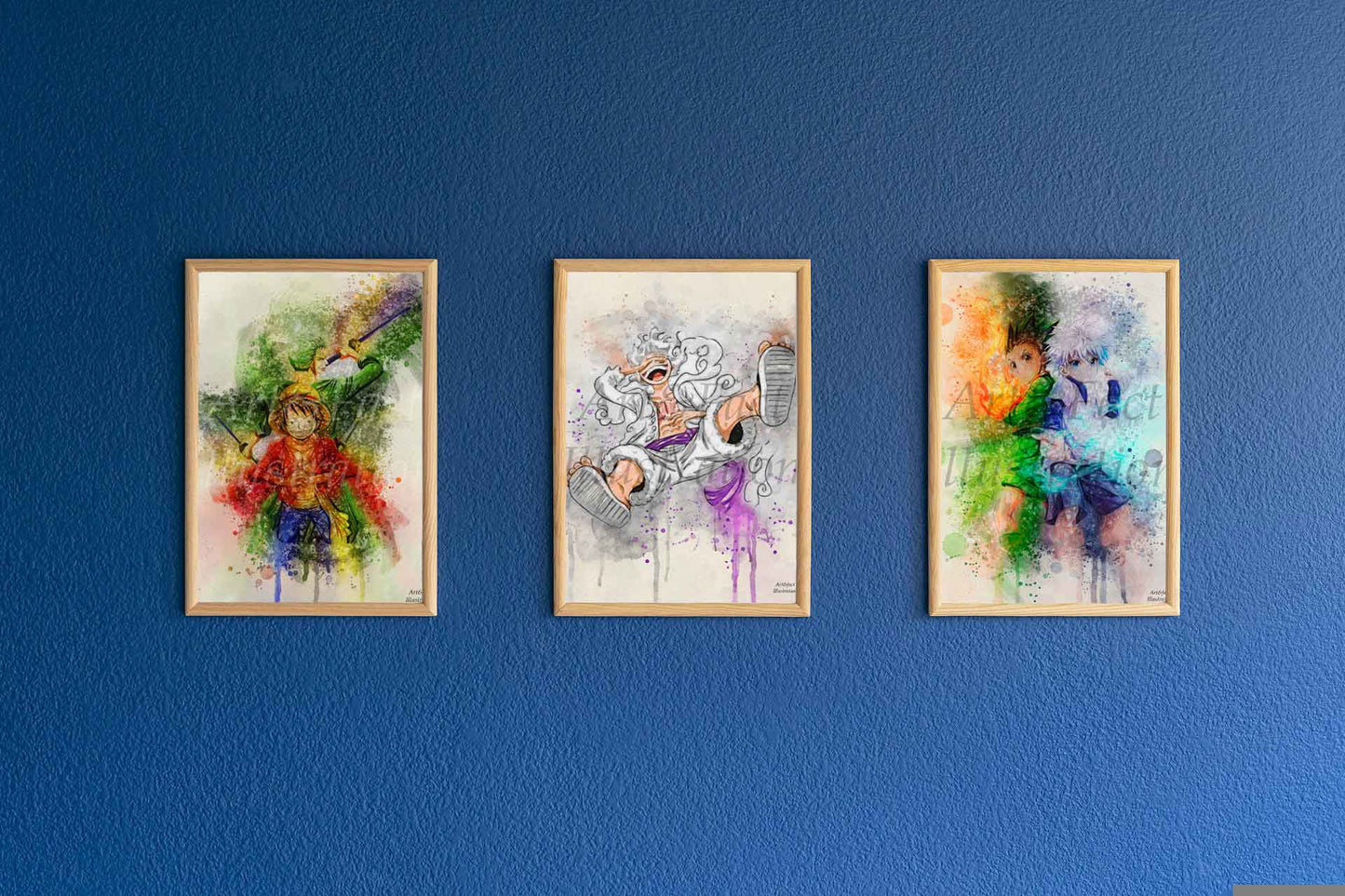 Hunter X Hunter / Kirua et Gon / Manga poster / Série Animé / Décoration Chambre / Bureau / Idée Cadeau