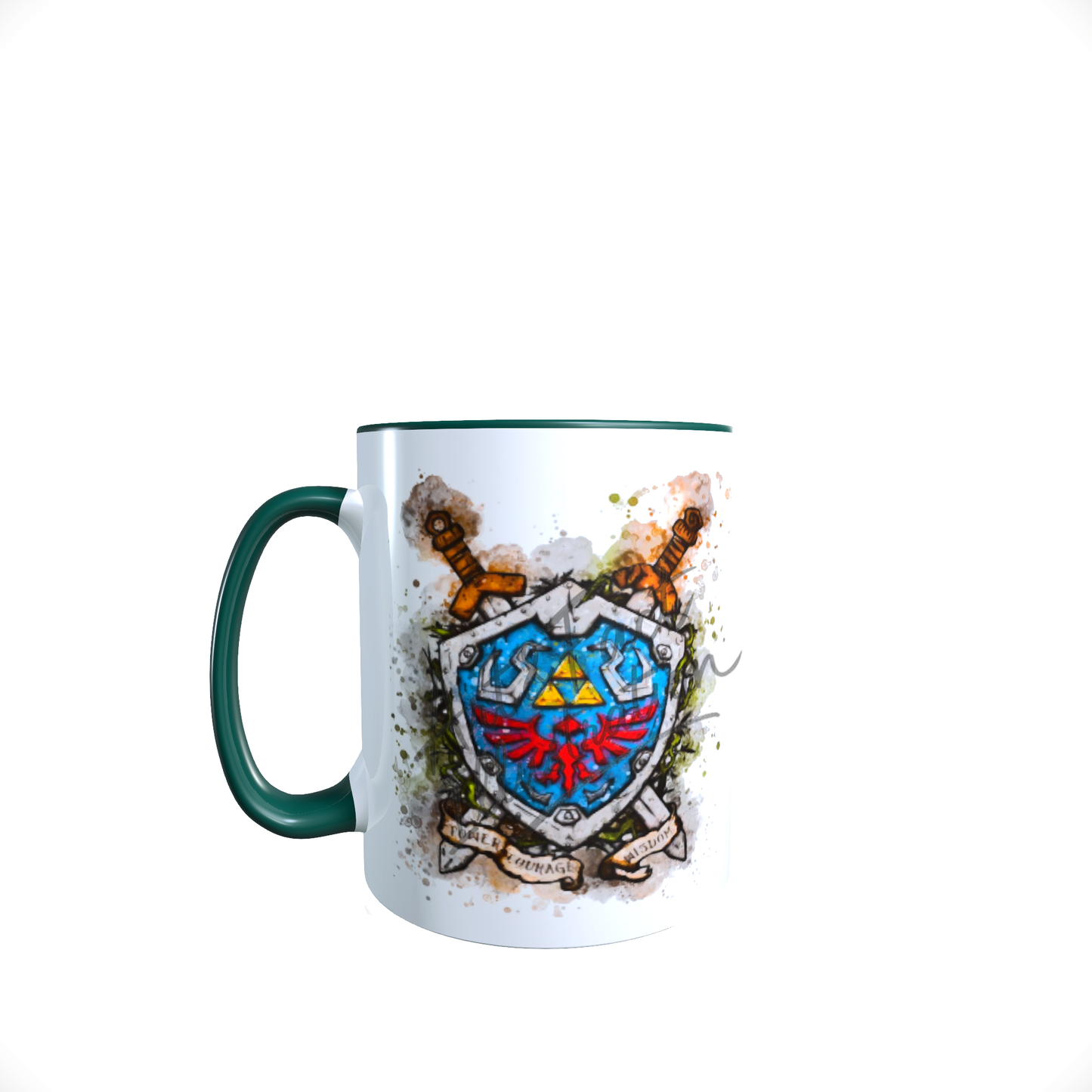 Mug / Tasse Bouclier Zelda / Triforce / The Legend of Zelda