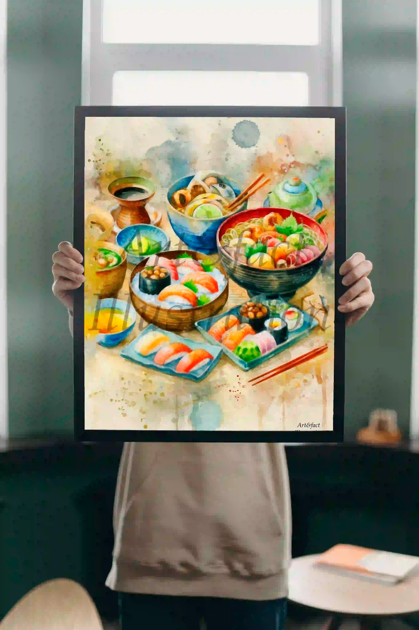 Nourriture Japonaise / Sushi / Maki / Univers Japonais / Japon / Art / Décoration / Bureau / Chambre / Idée Cadeau