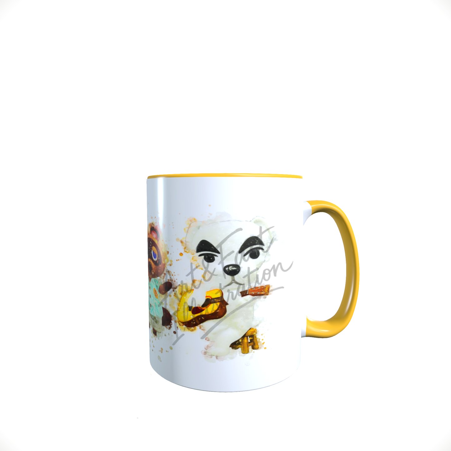 Mug / Tasse Animal Crossing / Daisy Mae / Marie / Tom Nook / Kéké Laglisse