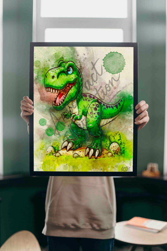 Dinosaure / T-Rex / Décoration / Chambre / Enfant / Idée Cadeau