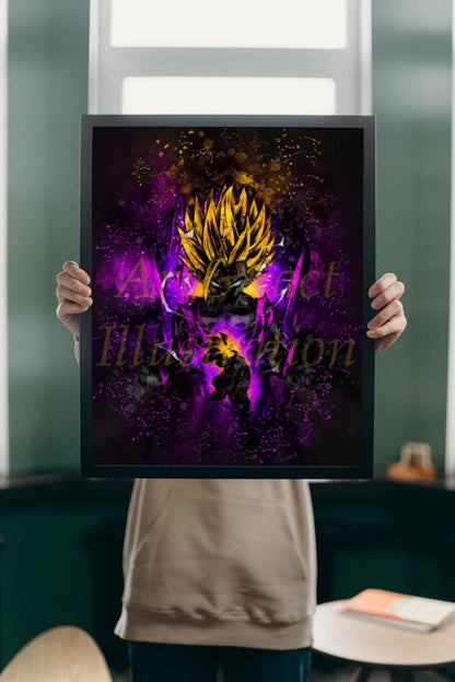 Sangohan Dragon Ball Z / DBZ / Sangoku / Vegeta / Manga poster / Série Animé / Décoration Chambre / Bureau / Idée Cadeau