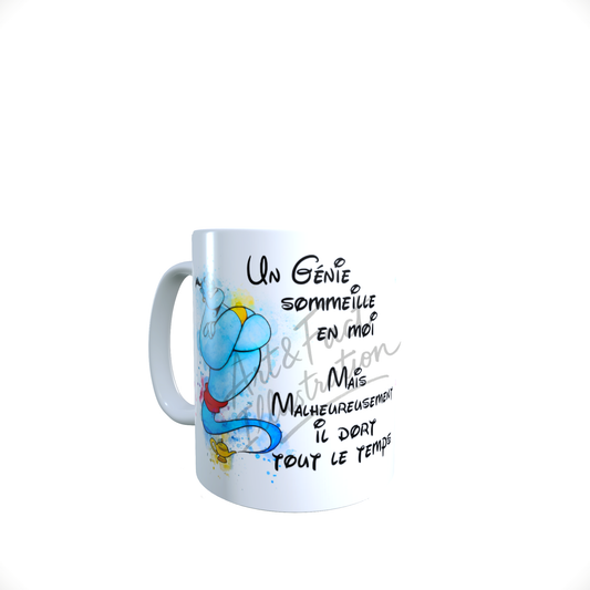 Mug / Tasse Génie / Phrase Humoristique