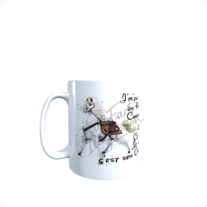 Mug / Tasse Cheval / Prince Charmant / Phrase Humoristique