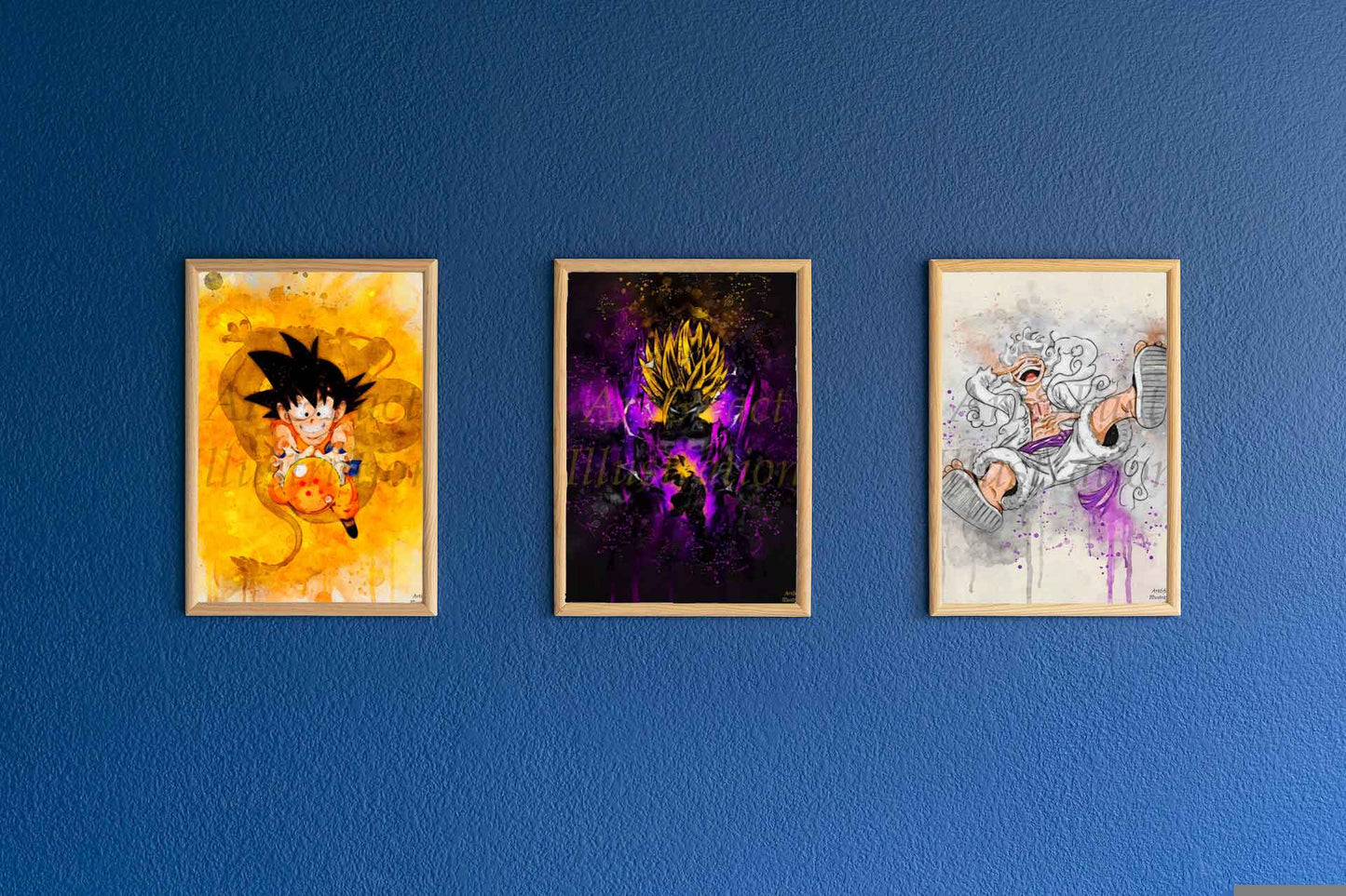 Sangohan Dragon Ball Z / DBZ / Sangoku / Vegeta / Manga poster / Série Animé / Décoration Chambre / Bureau / Idée Cadeau