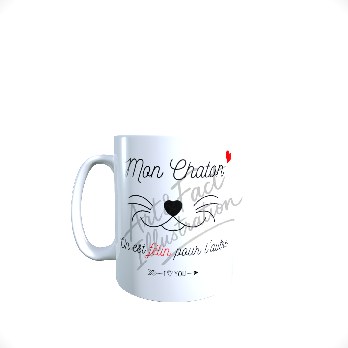 Mug / Tasse Chaton / Phrase Humoristique