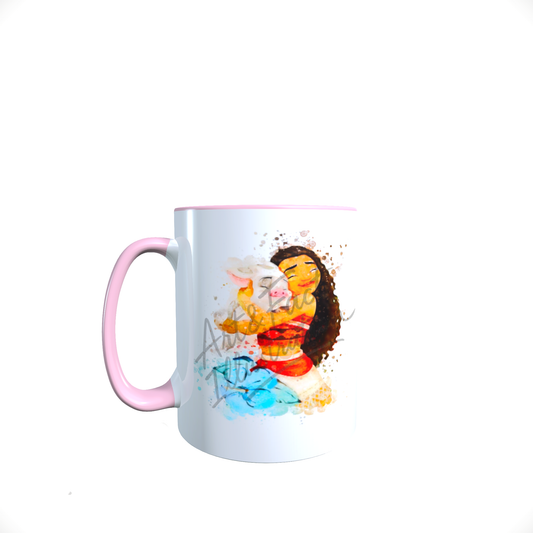 Mug / Tasse Vaïana & Pua / Disney