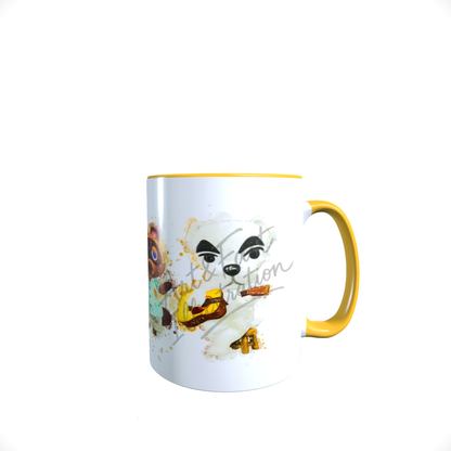 Mug / Tasse Animal Crossing / Daisy Mae / Marie / Tom Nook / Kéké Laglisse