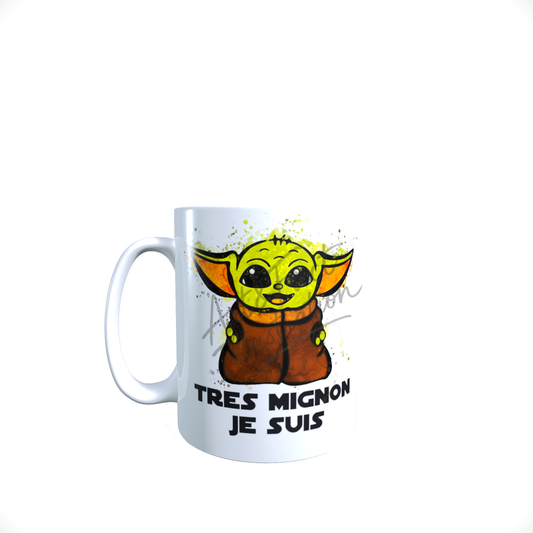 Mug / Tasse Bébé Yoda / Star Wars, The Mandalorian