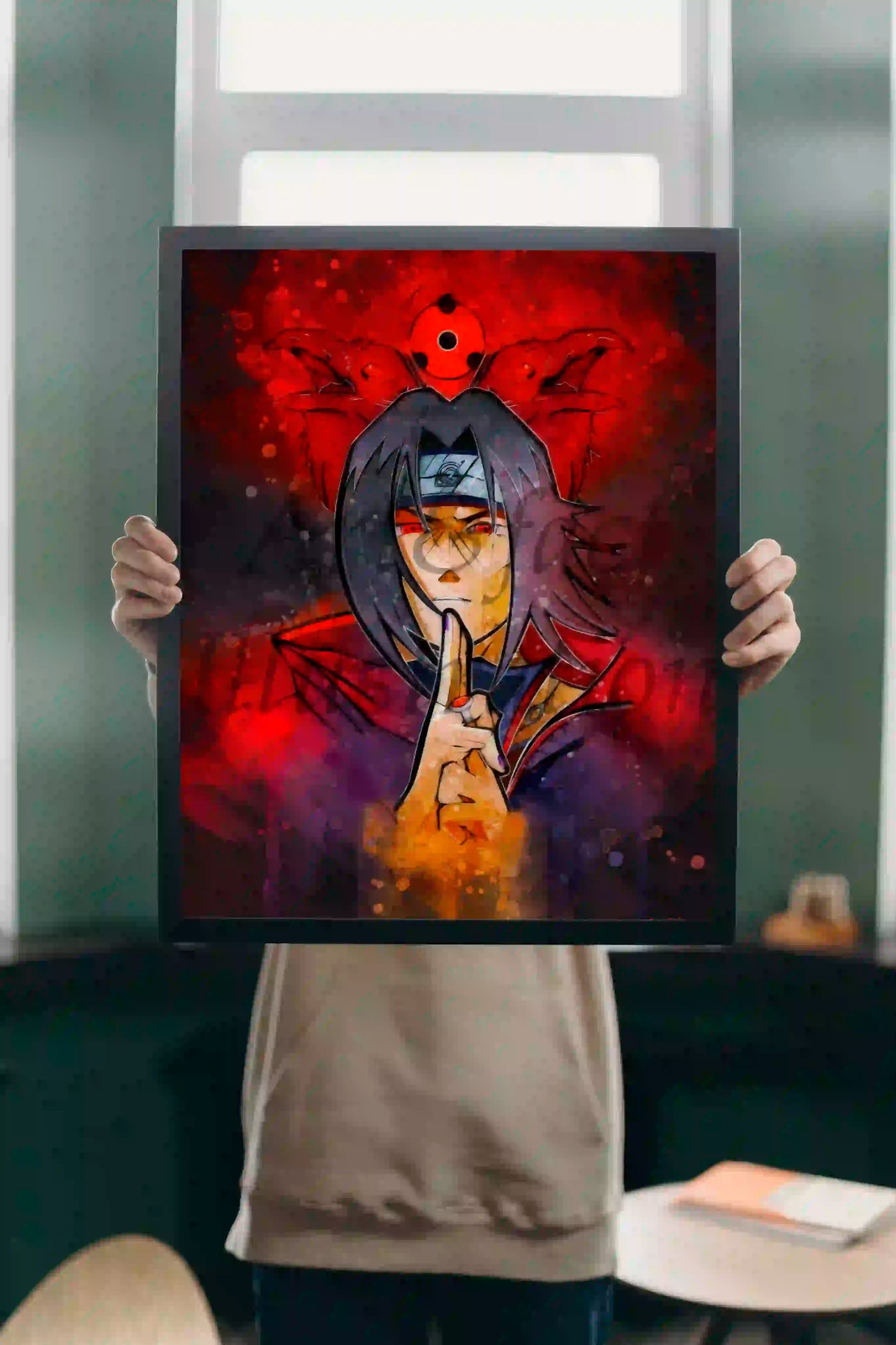 Itachi / Naruto / Manga poster / Série Animé / Décoration Chambre / Bureau / Idée Cadeau